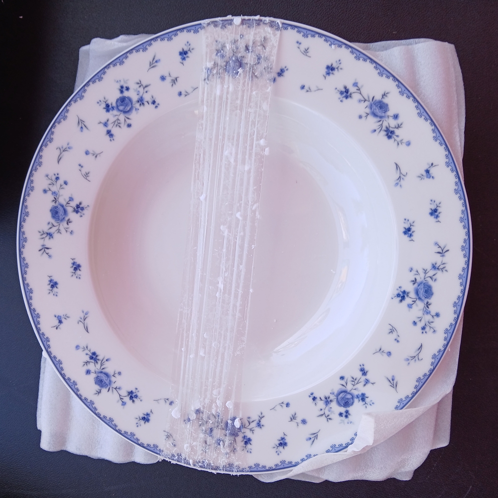 Fanquare 8" Porcelain Soup Bowls, Set Of 4